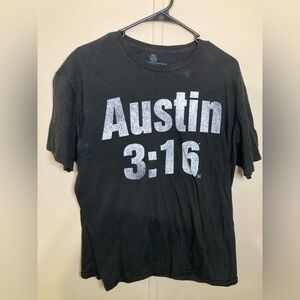 WWE Austin 3:16 Black Unisex T-Shirt Size XL